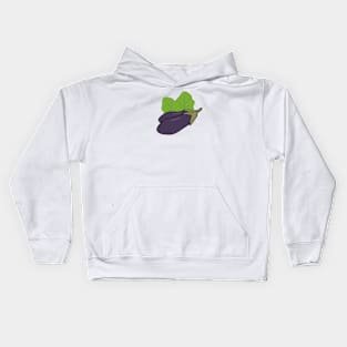 Two eggplants. Kids Hoodie